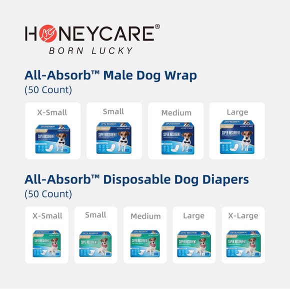 All Absorb A26 Male Dog Wrap, 50 Count, Small - Picture 4 of 4